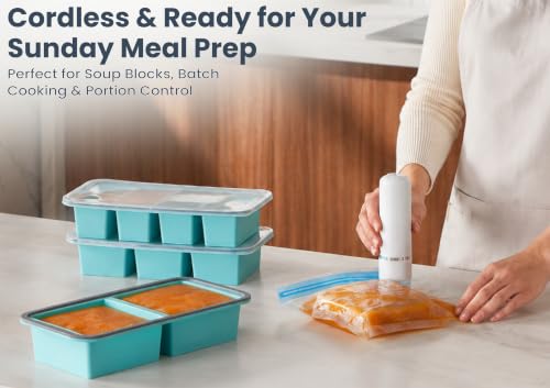 JoDeVi Compact Handheld Vacuum Sealer for Food with 30 Reusable Bags - image 2
