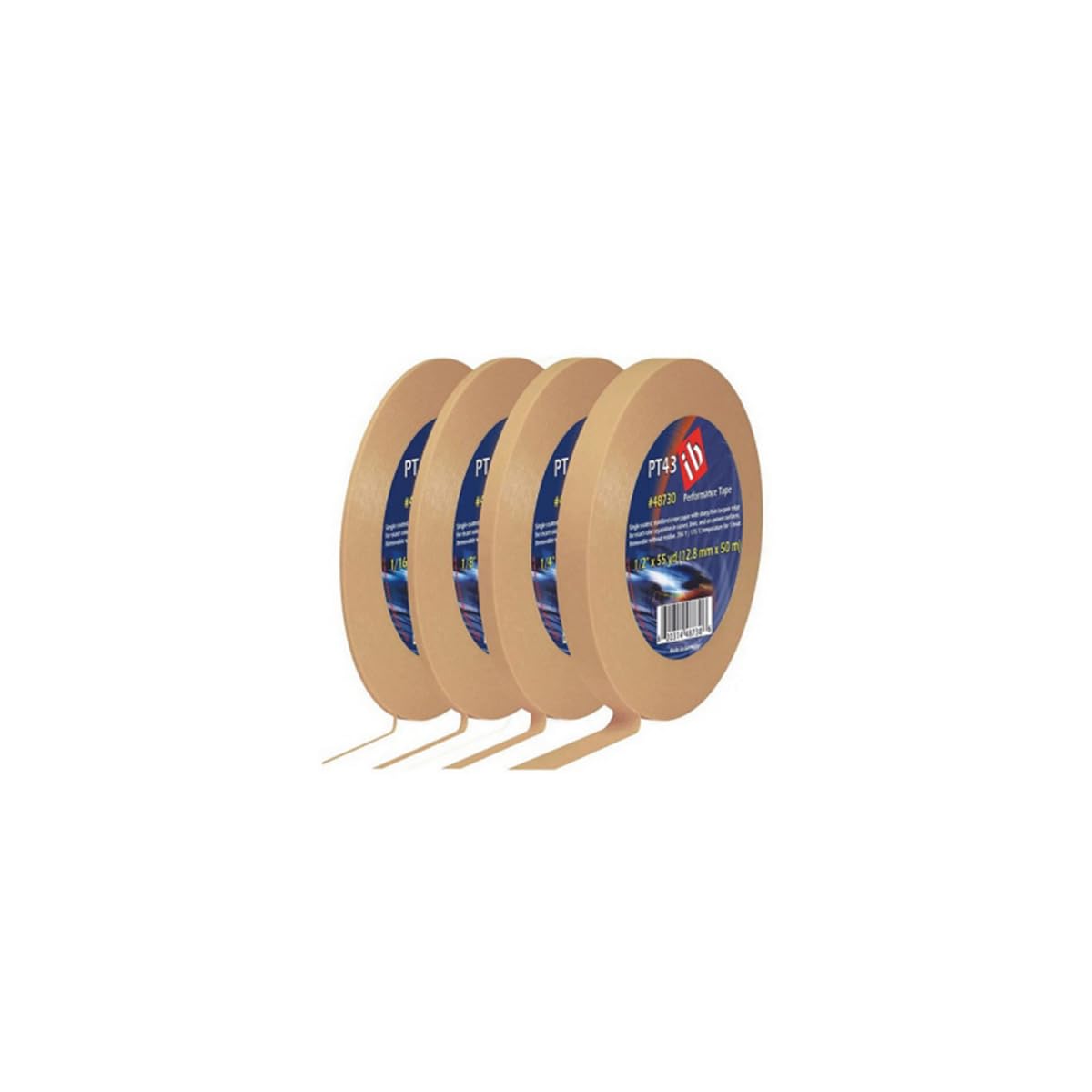 PT43 Yellow Performance Tape, 1/16IN x 55 yd 48705-1 Each