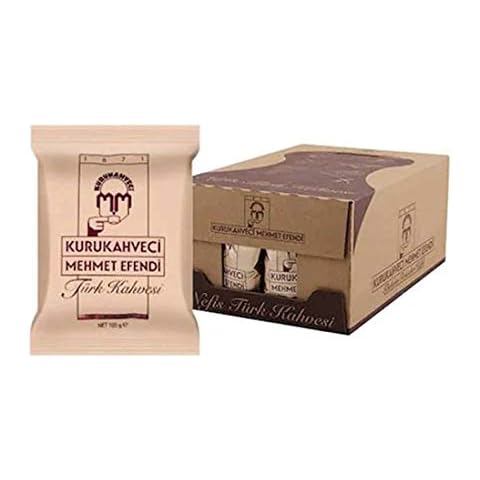 Kurukahveci Mehmet Efendi Turkish Coffee 25*100 Gram Cover