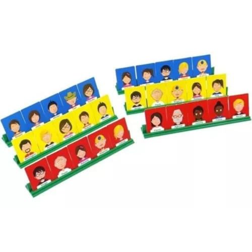 Jogo Infantil Educativo - Quem é Você? Cara a cara Coluna
