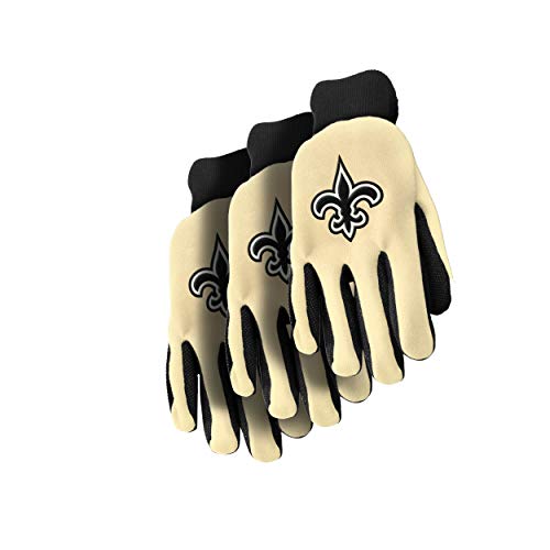 FOCO Forever Collectibles 74226 NFL New Orleans Saints Colored Palm Glove