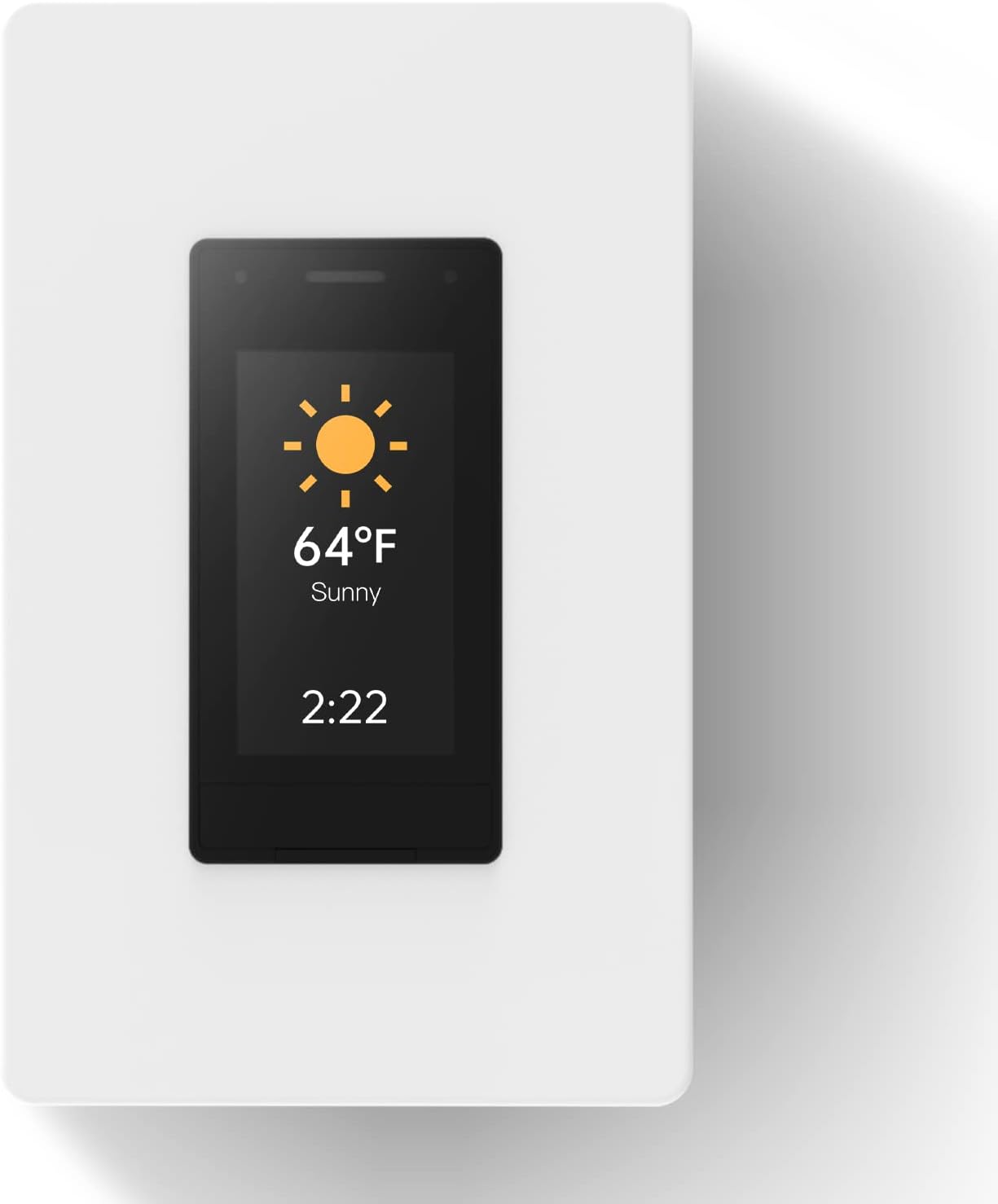 Orvibo Smart Dimmer Switch with Touchscreen, Matter-Certified Single Pole Wi-Fi Dimmable Light Switches, Works with Alexa & Google Home, Neutral Wire Required (Dimmer)
