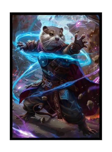 Katomula 100 PCS MTG Card Sleeves with Inner Sleeves - Art Matte