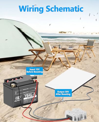 Image of Starlink Mini 12V Adapter DC Step Up Converter 12V to 30V 3.5A Power Supply