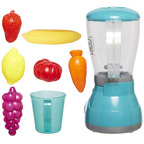 Black + Decker 403162 Junior Blender Role Play Pretend Kitchen Appliance For Kids With Realistic Action, Light And Sound - Plus Toy Fruit And Vegetable Foods thumb #4