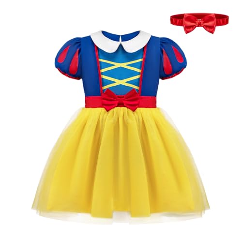 Spooktacular Creations Halloween Baby Yellow Tulle Princess Dress Costume For Girl cover
