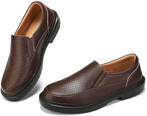 BEAUSEEN Women's Comfort Slip-On Loafers Breathable Driving Mocs Walking Shoes Comfort Business Casual Dress Flats Shoes for Women