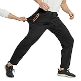 hosen größen männer Mehrere Reißverschlusstaschen – diese Camping-Hose für Herren verfügt über 3 funktionale Reißverschlusstaschen: 2 Eingriffstaschen und 1 Gesäßtasche, um wichtige Dinge während der Reise immer griffbereit zu haben.