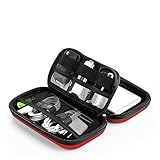El tamaño adecuado y la ligereza de la funda también atribuyen a suficiente portabilidad para meterse en cualquier mochila, bolsa o maletín. Encima, con el fiable cierre de cremallera puede trasladarla a cualquier lugar con toda seguridad.