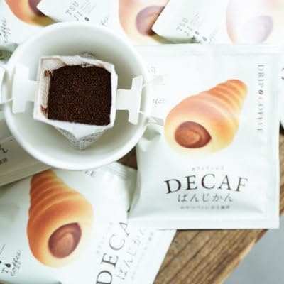 カフェインレスコーヒー デカフェぱんじかん おやつパンに合う珈琲 100杯 辻本珈琲 ドリップバッグ