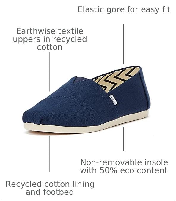 Image of TOMS Mens Canvas Shoes Pumps