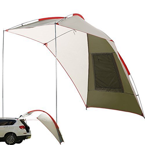 Auvent de remorque portable pour voiture SUV et tente pare-soleil 4 places