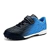 brooman Kids Indoor Soccer Shoes Boys Girls Soccer Cleats Athletic Turf Shoes