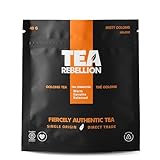 Tea Rebellion | Premium Handpicked Misty Oolong Tea | Fair Trade, UTZ+ & Rainforest Certified | Warm, Genuine & Balanced | Malawi Sourced | 40G Loose Leaf Tea