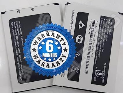 Image of Original ACBPR40Y01 Battery for yureka yu aace 5014 Battery with 6 Month Warranty**** (J0098)