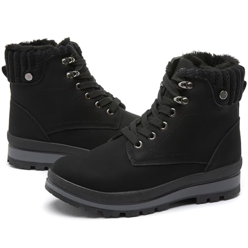 hash bubbie Women's White Combat Boots