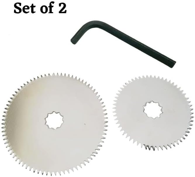 Plaster Cutter Blade with Plaster Cutter Key and Blade (Set of 2) 2 Small Blade 2 Large Large 2 Key