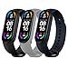 Correa Xiaomi Mi Band 5 Compatible para Xiaomi Mi Band 6 / Correa Mi Band 5 / Amazfit Band 5, Pulsera Xiaomi Mi Band 6 Suave Silicona Pulsera de Correas de Repuesto Suave Transpirable