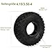 4.10/3.50-4 Reifen mit Schlauch Satz für ATV Quad 4 Wheelers Go Kart Rasenmäher Schneefräse Hand Truck Traktor Schubkarre Generator Utility Cart Mini Bike 2 Satz (Quadrat)
