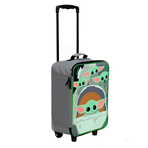 Bioworld Star Wars Grogu The Mandalorian Kids Luggage #TOP2