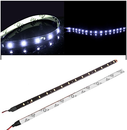 Tira LED SMD 5050 de 30 cm luz blanca ultraluminosa
