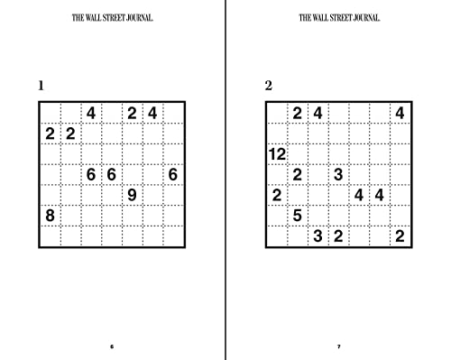 The Wall Street Journal Number Puzzle Book 1: 200 Puzzles - Image 3