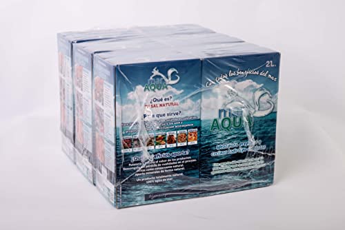 Agua de Mar Hipertónica 2 litros Bag in Box (BiB) - Con grifo dispensador - Captada en el Parque Natural Cabo de Gata - Esencial en tu cocina (Pack)
