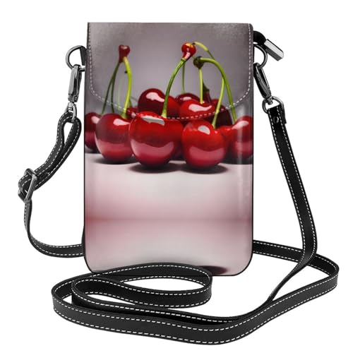 Portefeuille pour femme et mini sac à bandoulière en cuir