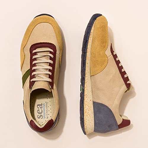 El Naturalista Unisex. 2SP02L517605_0MU Sapatilhas Em Pele Nsp02 Multicolor (45), Tecido, Plano, CordãO, Casual - 5