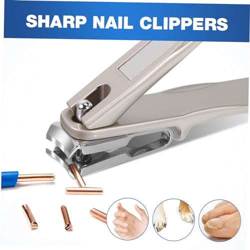 Ensemble coupe-ongles biseautés pour ongles épais avec boîte compacte - 6