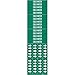 Brady 7055-3C, 93368 Self-Sticking Vinyl Pipe Marker, (Pack of 50 Cards)