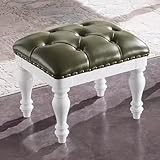 【STABLE & EASY INSTALL:Foot stool for living room is to install even your can install it alone in 3 minutes without installation tools. Size：15.3”* 12.2