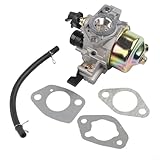 NbgrvB Carburateur de rechange pour tondeuse autoportée Honda H1011 H 1011 HT R3811 avec conduite de carburant et joints pour 16100 ZE9 L02 16100 ZE9 L01