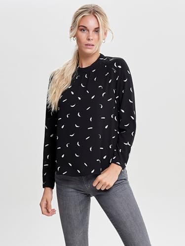 Onlnew Mallory L/S Blouse AOP WVN NOOS – Ansicht 3