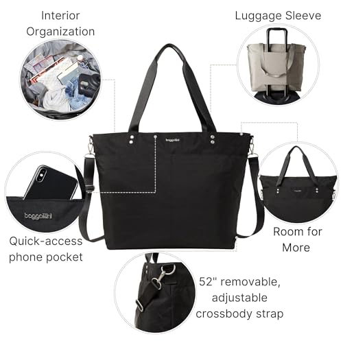Bolso Tote Grande Carryall de Nylon Ligero Baggallini miniatura 3