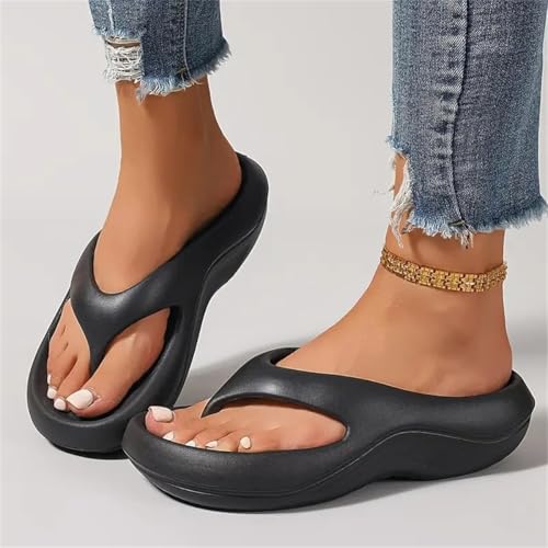 Pillow Arch Support Flip Flops for Women, Pillow Sandals Platform Recovery Flipflops Orthopedic Slides2