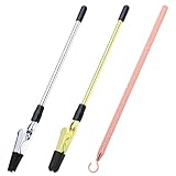 ATARASIA 3Pcs Bracelet Helper Tool - Quick Release Fastening Helpers Tool Hooks for Jewelry, Watch, Chain Bracelet Wearing - Easy to Put on Yourself - with Non-Slip Rubber Tips