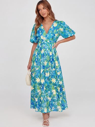 Image of Sissyaki Women's Floral Maxi Dress 2026 Summer Spring Wedding Guest Dress