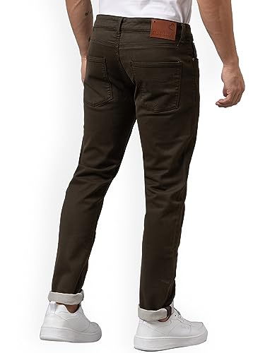 Image of Being Human Ecru Boot Cut Fit Denims for Men Clothing