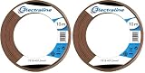 Electraline 16015 Cavo Matassa FS18 4G1,5 10MT Marrone (Confezione da 2)