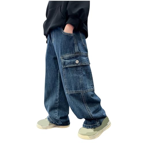 Jeans elásticos infantiles que no aprietan para el colegio y exteriores