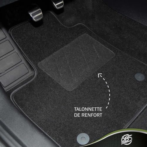 Tapis de sol utilitaire moqueté sur mesure antidérapant compatible Expert Jumpy Scudo - 3