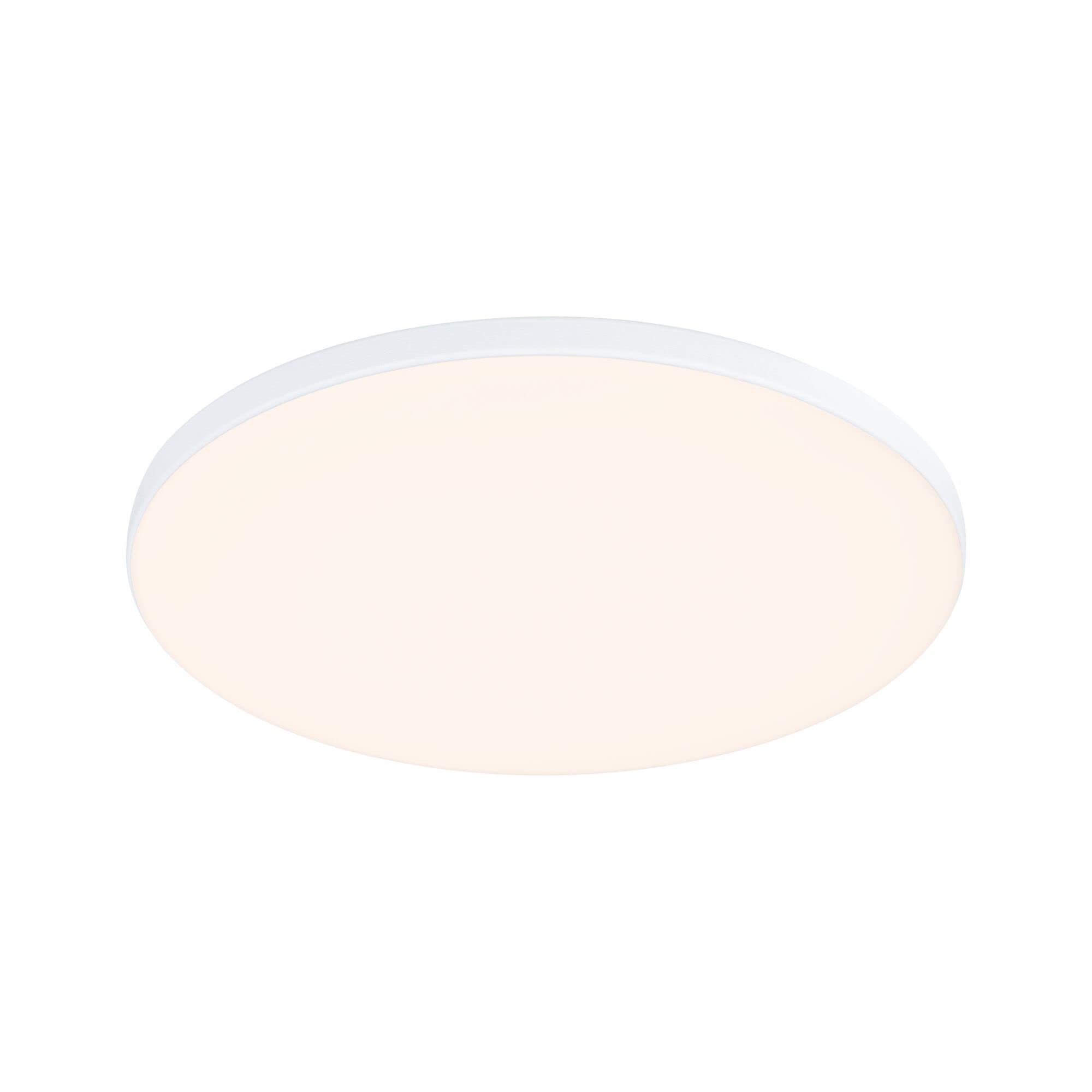Paulmann White Veluna Edge Led Recessed Ip44 3,000K Ø 16Cm