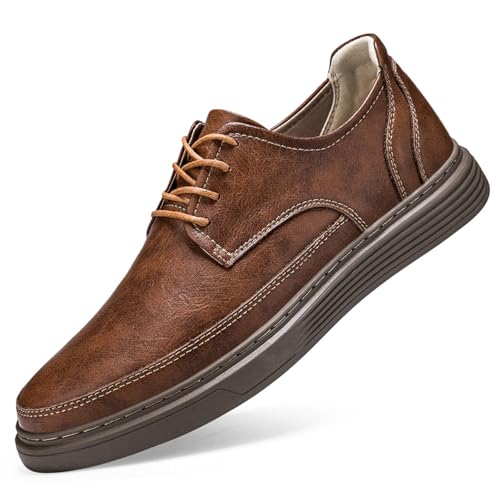 XJITIGER Men’s Casual Oxford Shoes: Elevator Shoes - 2.5