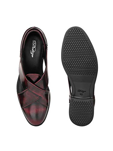 Image of Delize Men's Brown Roman Sandals
