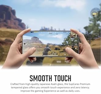 SupCares Tempered Glass for Xiaomi 14 (6.36 Inch) With Installation Kit | Military Grade Gorilla Screen Protector | Edge To Edge Coverage | Black