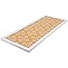 Juvale Decorative Cork Bulletin Boards for Walls (10 x 24 in) - White Frame Pin Board for Office, Bedroom & Room Decor