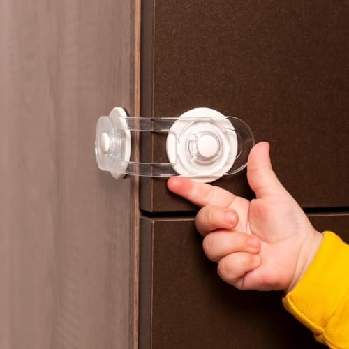 Orret Home 10 Adet Dolap Kilidi,12 Adet Priz Kapağı,8 Adet Köşe Koruyucu,Çocuk Güvenliği,Bebek Ekipmanları - Görsel 3