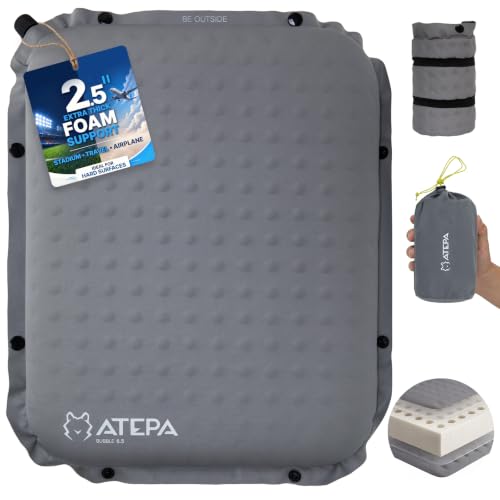 ATEPA Inflatable Seat Cushion, XL, Grey