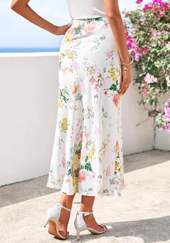 Image of BTFBM Satin Skirts for Women Trendy 2026 Summer Fall